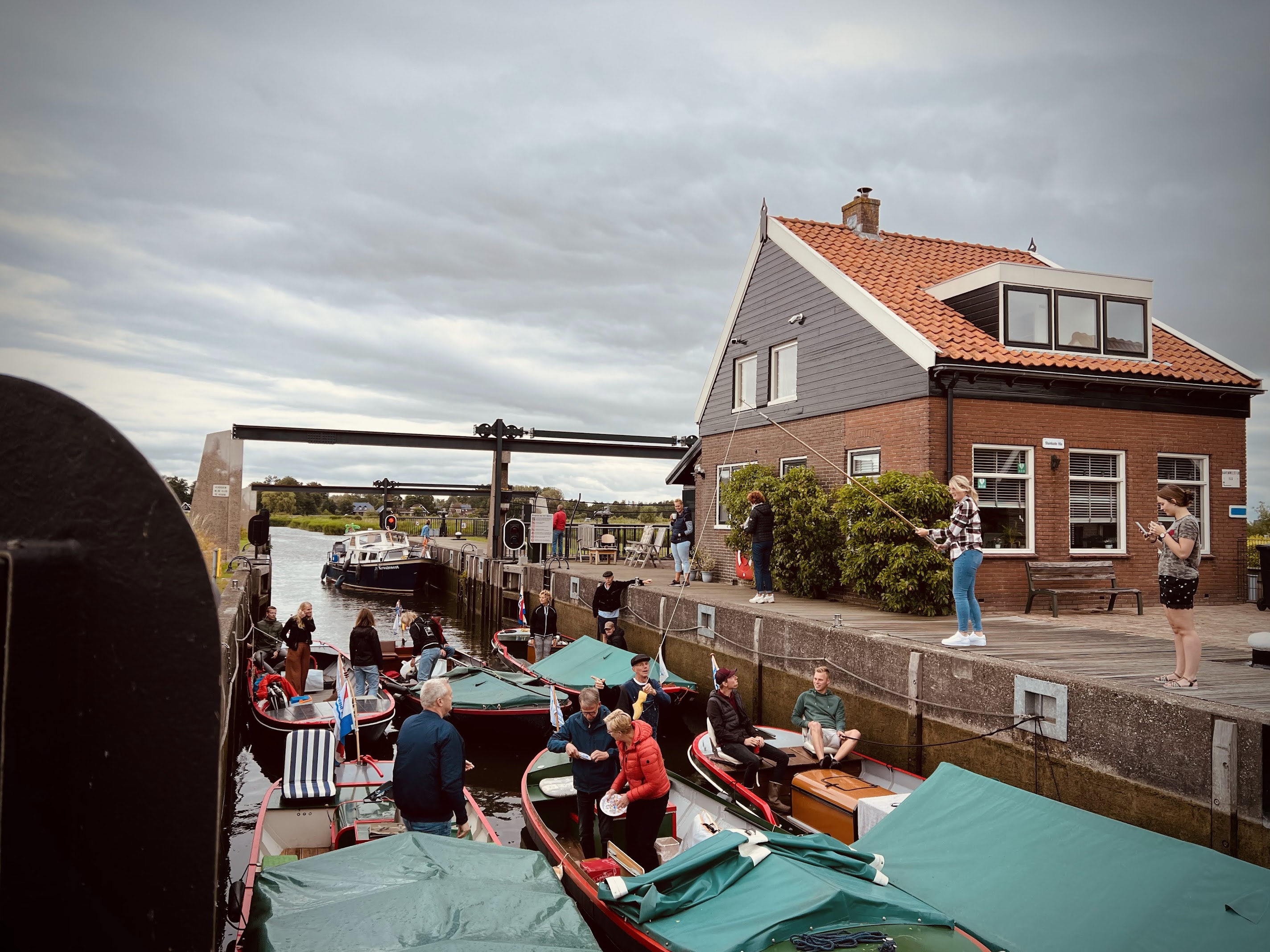 De sluis in Broek op Langedijk